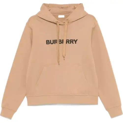 Burberry Logo Detailed Drawstring Hoodie