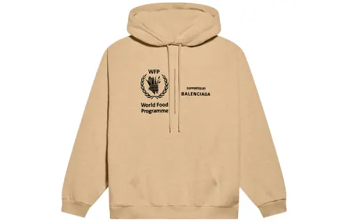 Balenciaga Sweatshirt Loose Fit Women's Brown