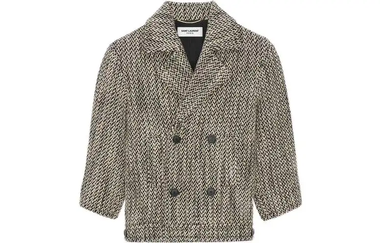 SAINT LAURENT Jackets Women's Multicolor Suit Collar Moderate Other