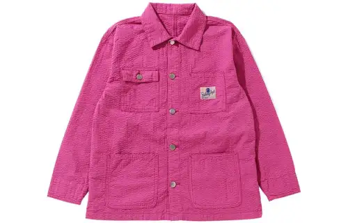 Bape Coverall Women'ss Jacket Pink