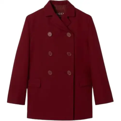 GUCCI Jackets & Coats Women's Red