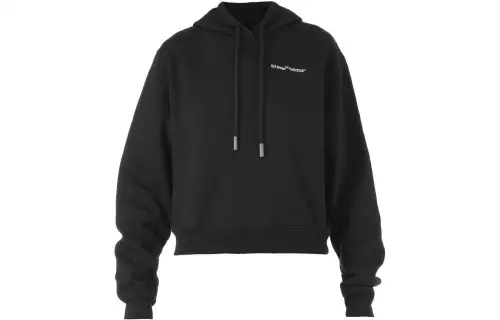 OFF WHITE Sweatshirt Regular Fit Women's Black
