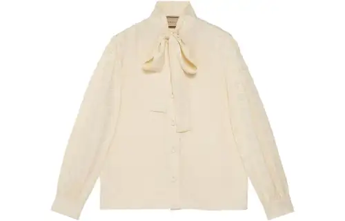 GUCCI Shirts Women's Ecru Moderate Shirt