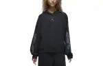 Jordan Sport Sweatshirts Women's Black Hooded Moderate Regular