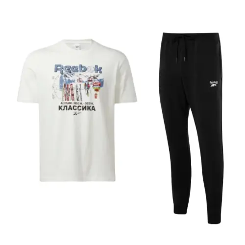 Reebok Casual Sportswear Men's Crew Neck Moderate