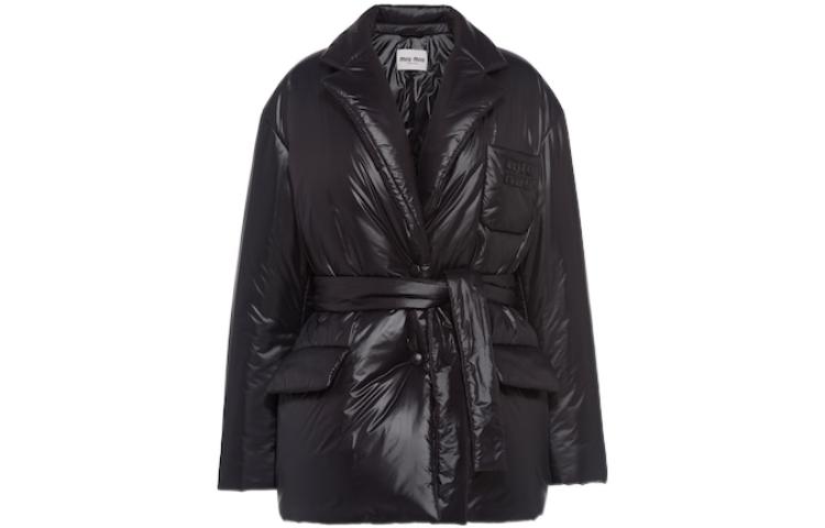 MIU MIU FW22 Down Jacket Women's Black