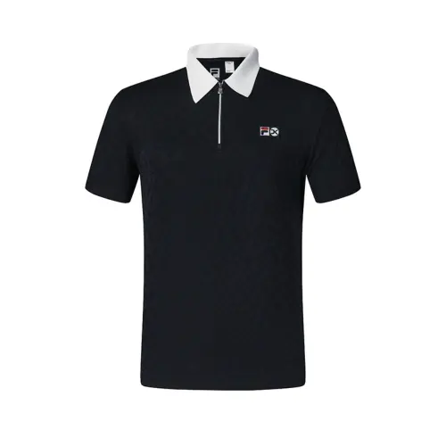 FILA Tennis Polo Shirt Men's RD Royal Blue
