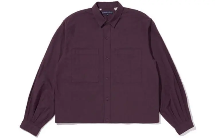 Levi's Shirts Women's Purple Square Collar Moderate Straight Fit