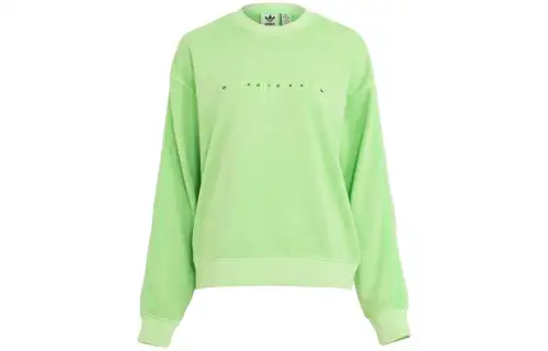 Adidas Originals Sweatshirts Women's Honor Mint Green Crew Neck Moderate Other
