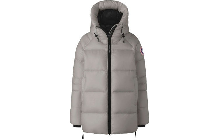 Женская куртка Canada Canada Goose Cypress FW21 Logo (лаймовый серый)