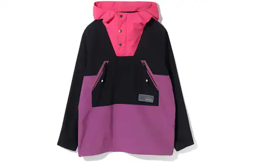 A BATHING APE Jackets Women's Black Hooded Thickened Other