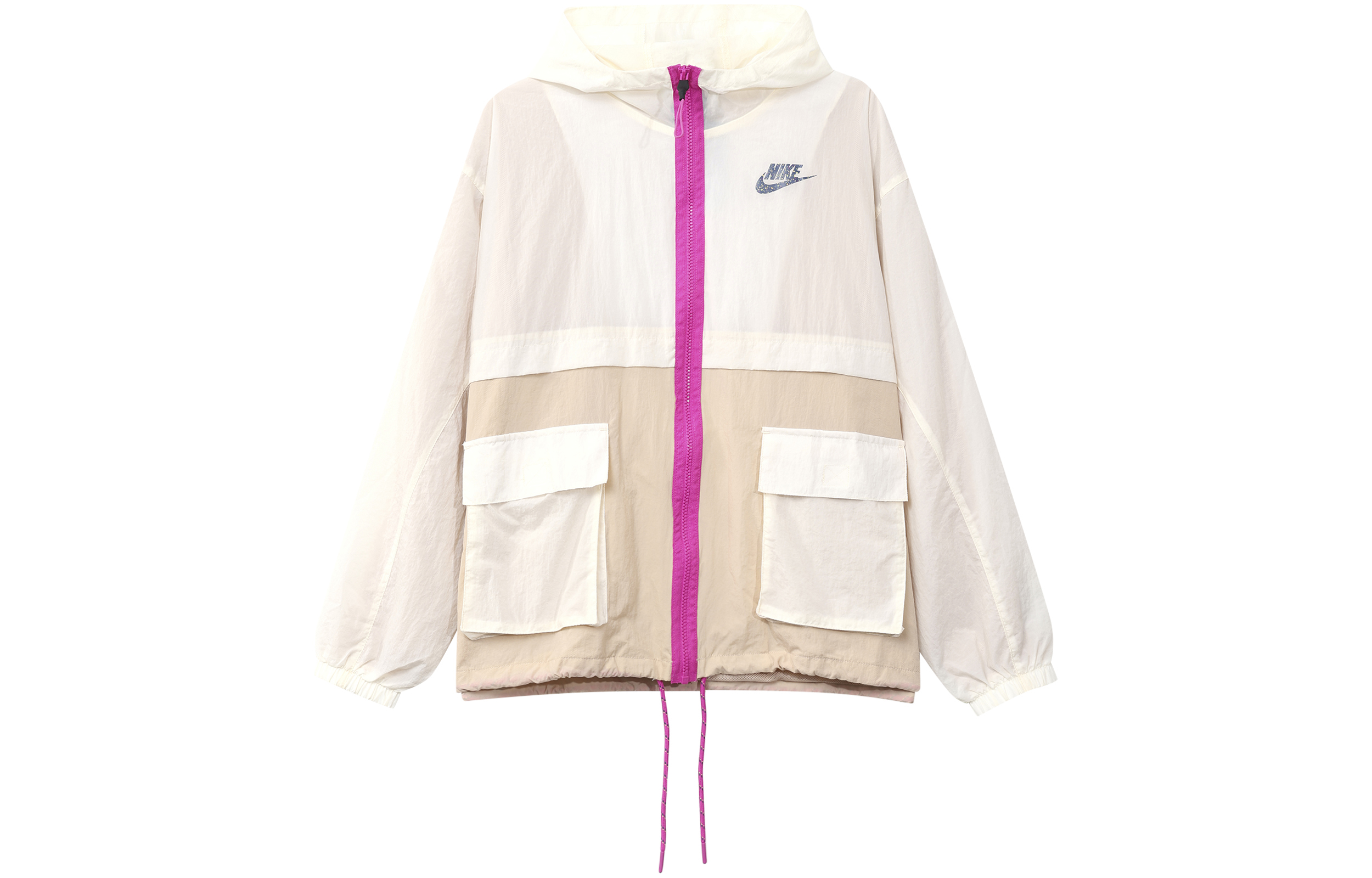 Женская куртка Nike Ветровка (розовая)