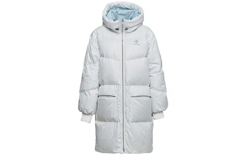 Converse Down Jackets Women's White Hooded Moderate Other