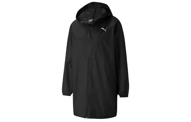 PUMA Jackets Women's Black Hooded Moderate Other