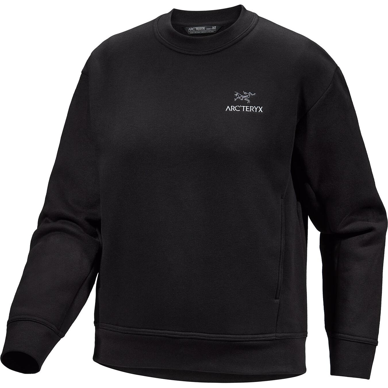 Женское худи Arcteryx Emblem (серое)
