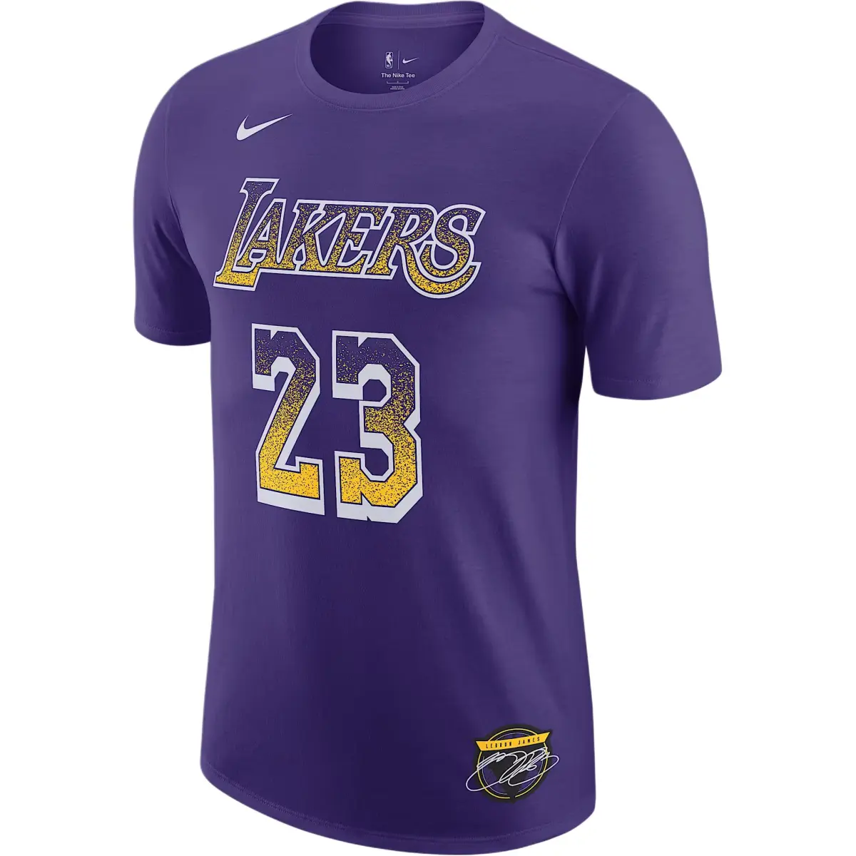 Nike x NBA Los Angeles Lakers LeBron James Select Series T Shirt Men's Field Purple