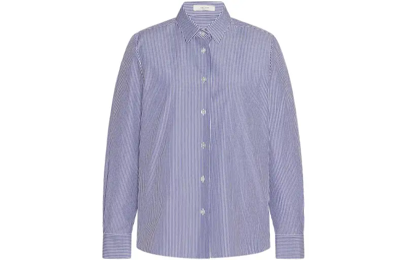THE ROW Shirts Women's Blue Square Collar Moderate Other