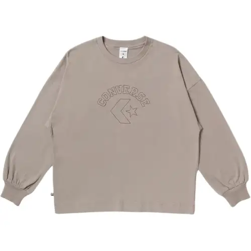 Converse Tee T Shirt Women's Gray