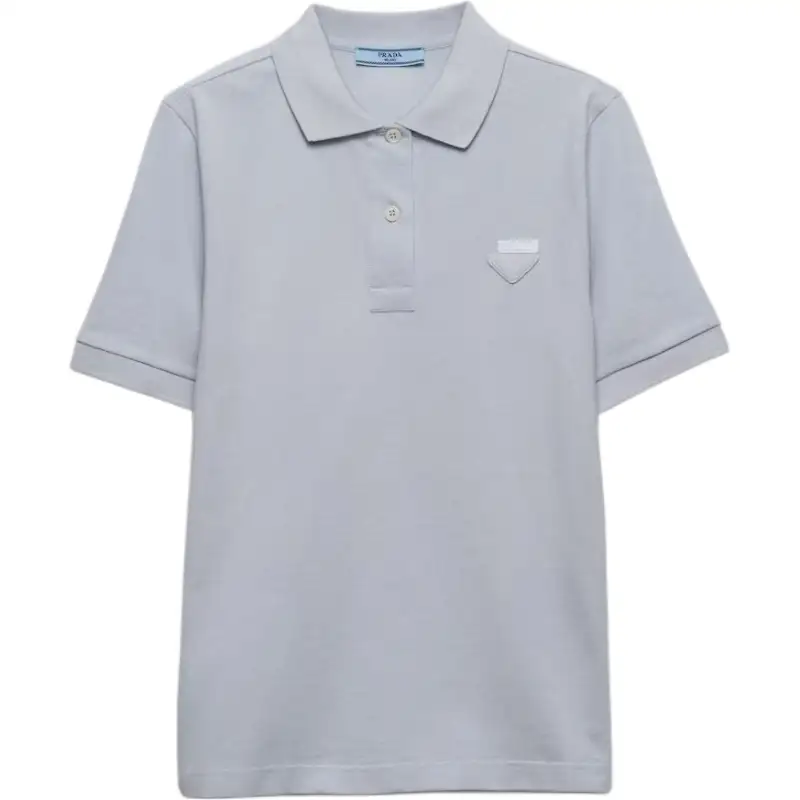 PRADA SS24 Polo Shirt Women's Xingji Blue