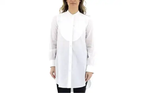 Burberry Shirts Women's White Crew Neck Moderate Other