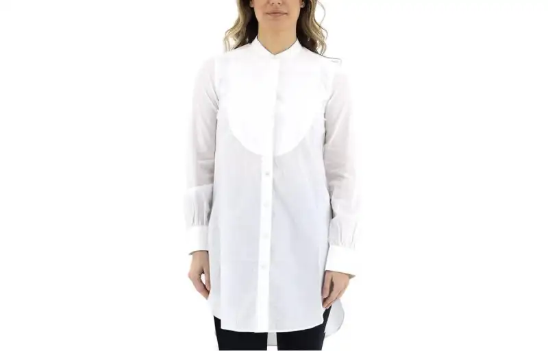 Burberry Shirts Women's White Crew Neck Moderate Other