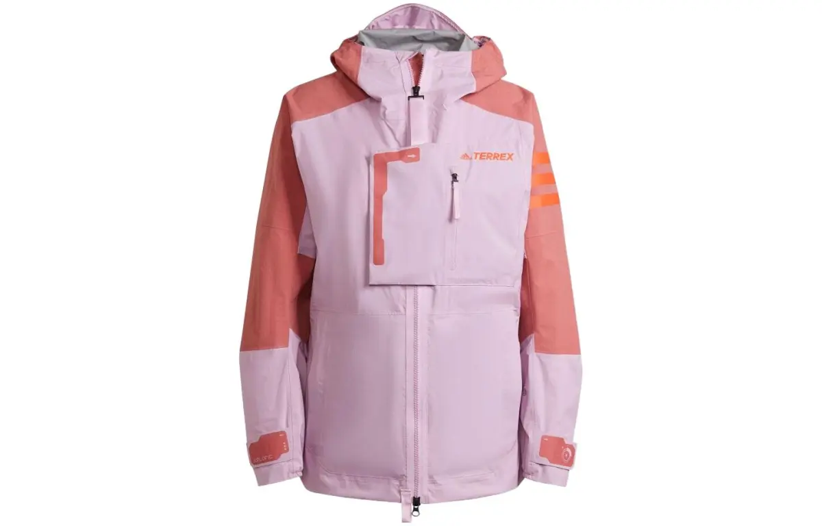 Adidas Jackets Women's Pink Hooded Moderate Other