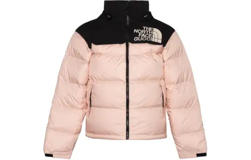 GUCCI X The North Face Padded Jacket Light Pink/Black