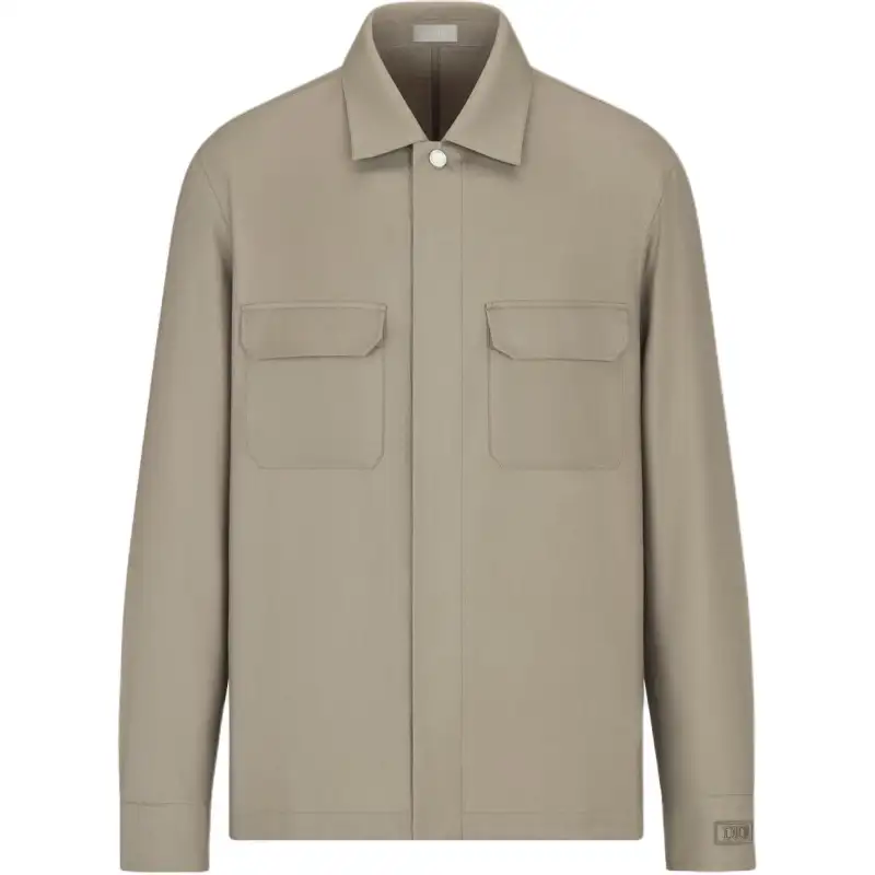 DIOR Icon SS25 Shirt Men's Khaki