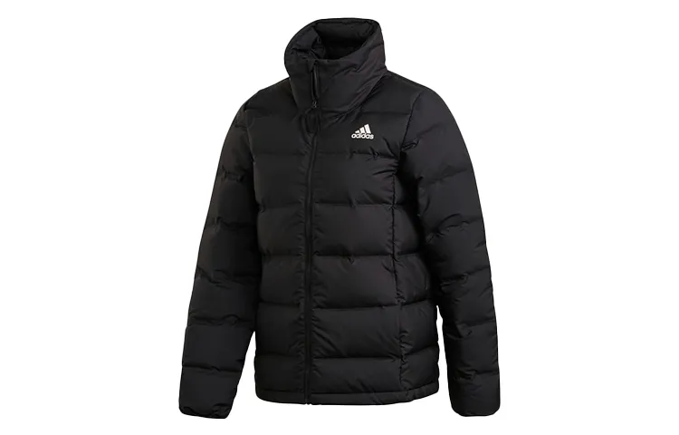 Adidas Down Jackets Women's Black Stand Collar Moderate Other