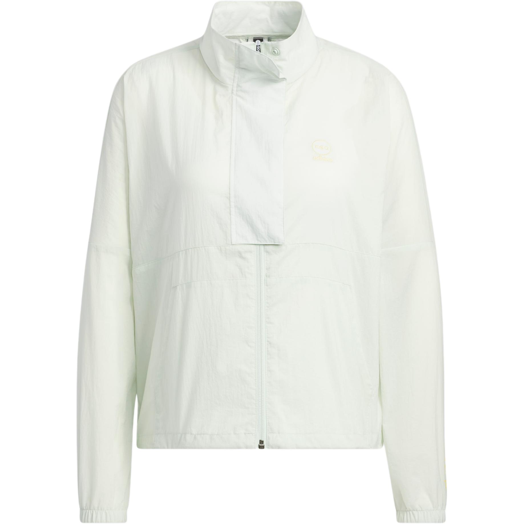 Женская куртка adidas neo Stripe Jacket (бежевая)