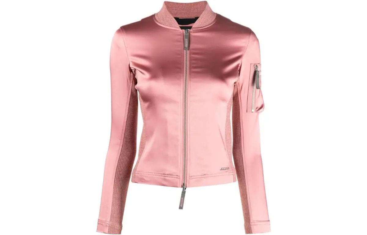 DIESEL Jackets Women's Pink Lapel Moderate Other