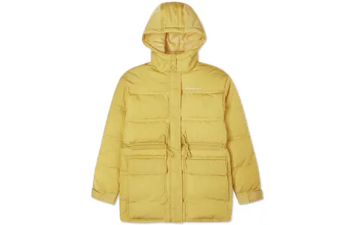 Converse Down Jackets Women's Yellow Hooded Moderate Other