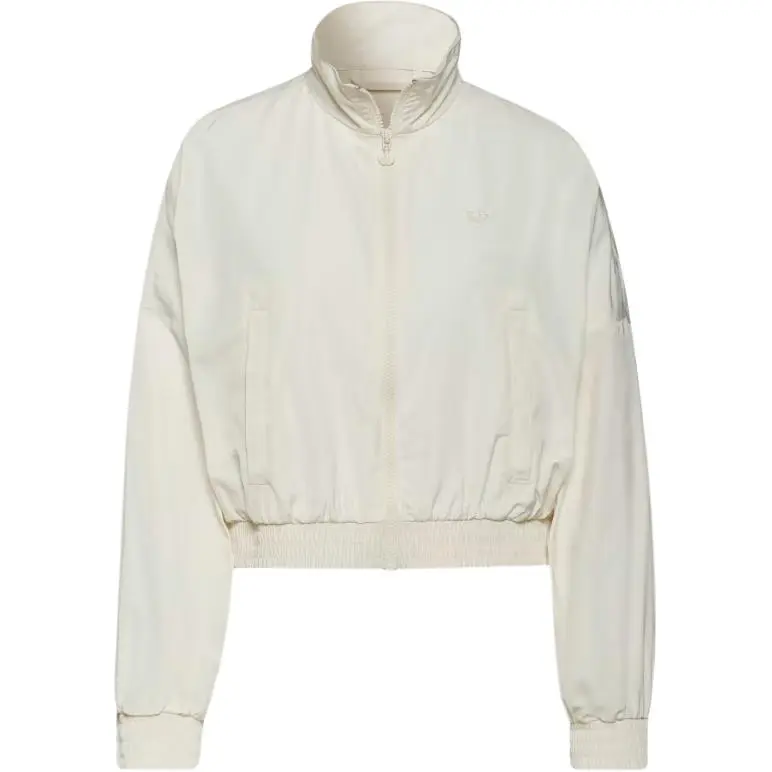 Adidas Originals Jackets Women's Beige Stand Collar Moderate Other