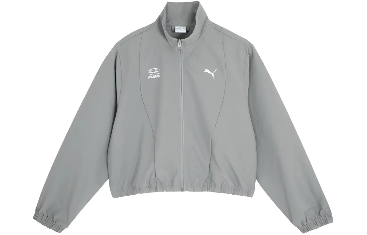 PUMA DARE To GRAPHIC JACKET WV Jackets & Coats Women's Light Gray