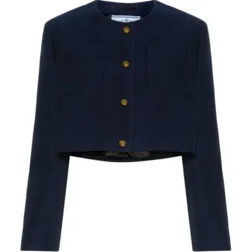 PRADA Jackets & Coats Women's Blue