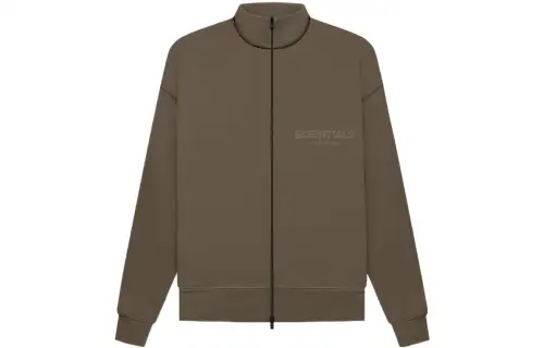 Fear Of God Essentials Women's Fullzip Jacket Wood