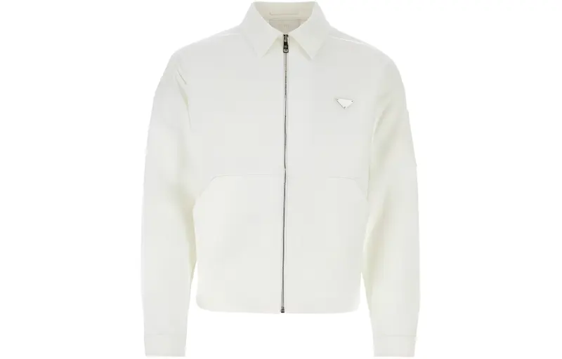 PRADA Shirts Men's White Lapel Moderate Other