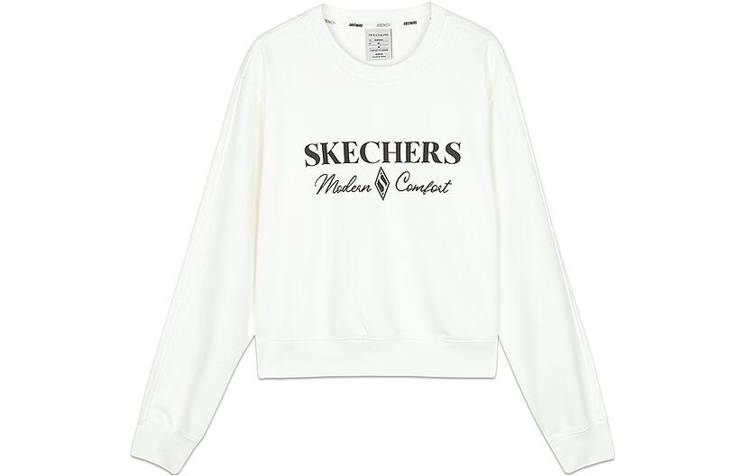 Женское худи Skechers (белое)