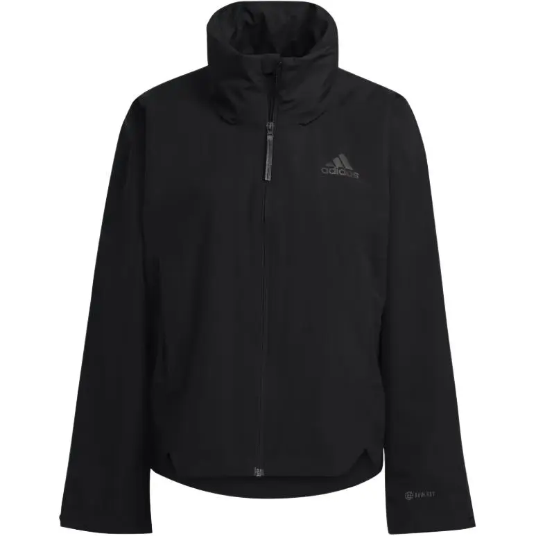 Adidas Jackets Women's Black Stand Collar Moderate Other