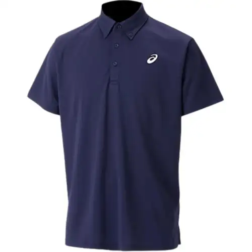 ASICS SS25 Polo Shirt Men's Dark Blue
