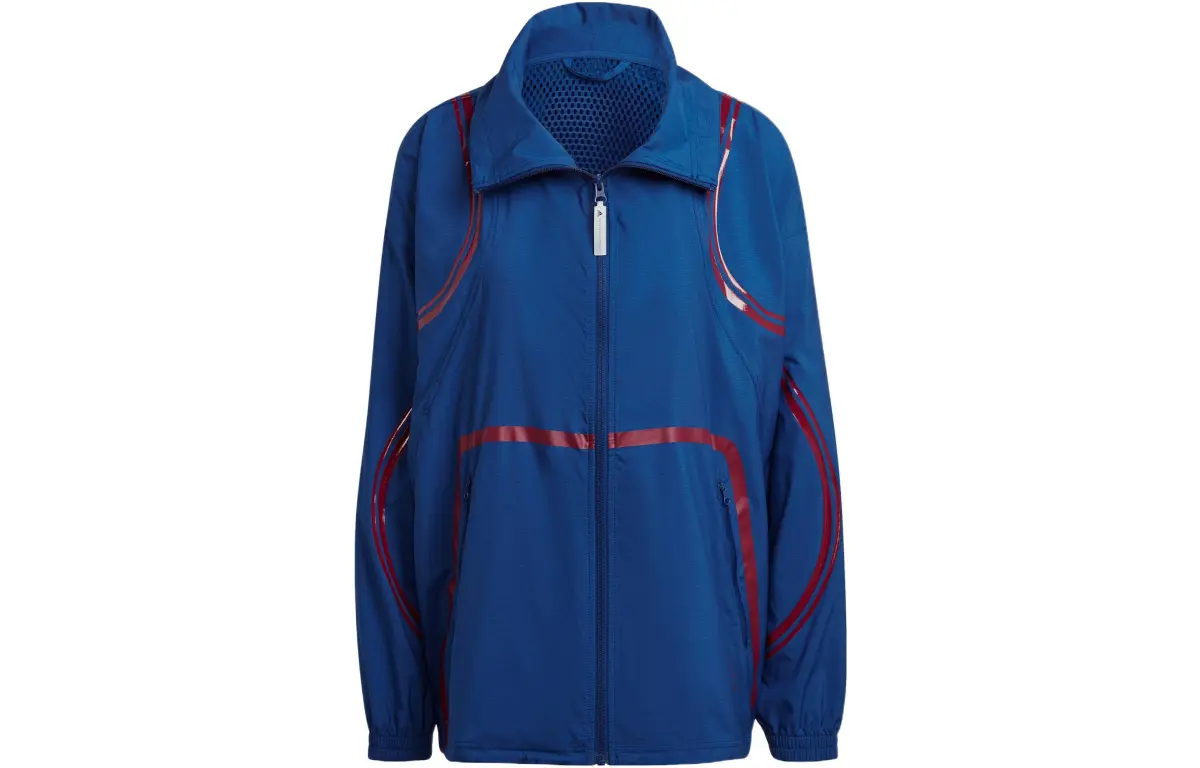 Adidas Jackets Women's Royal Blue Lapel Moderate Other