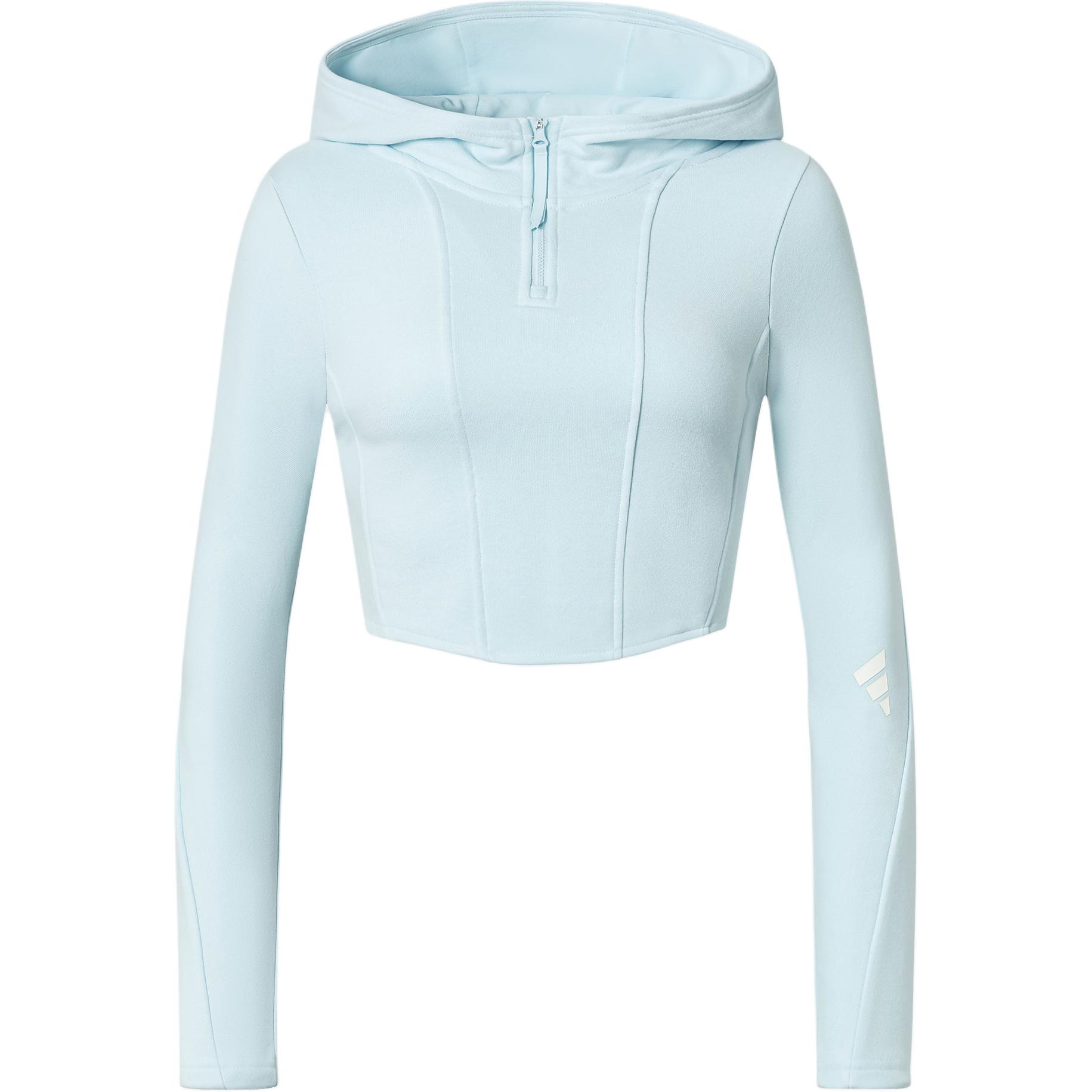 Женское худи adidas (синее)