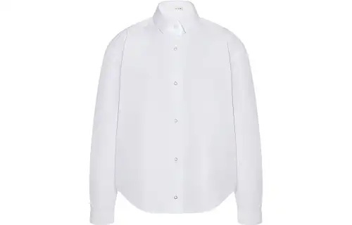 THE ROW Shirts Women's White Lapel Moderate Other