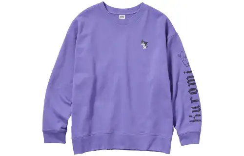 UNIQLO x Sanrio Sweatshirt Women's Cyan Purple
