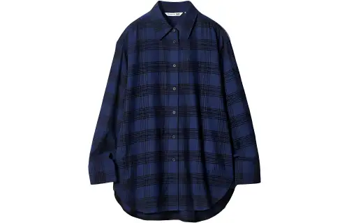 UNIQLO x JW Anderson Uniqlo Jw Anderson Co Branded Series Shirt Women's Navy Blue