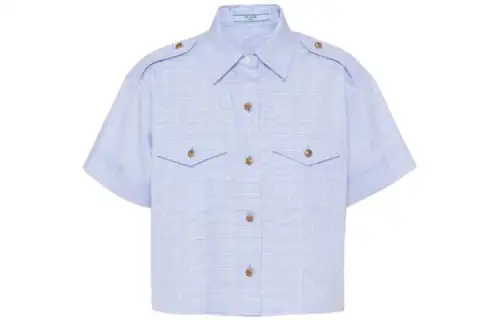 PRADA Prince Of Wales Cotton Shirt