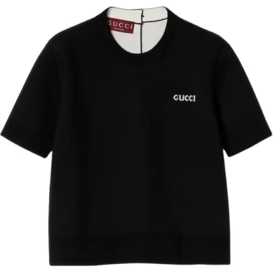 GUCCI Gg Intarsia Knit Top