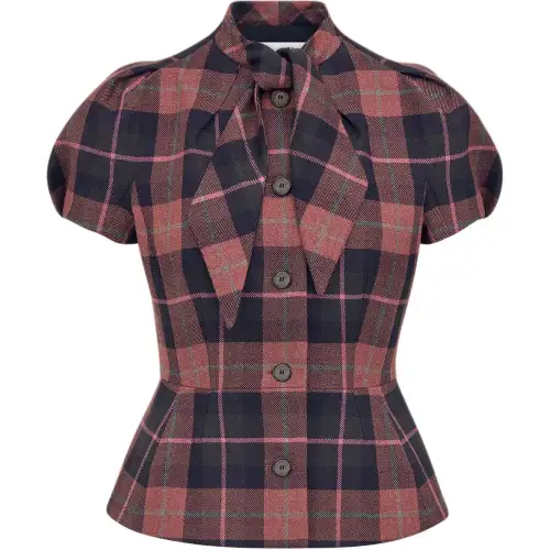 DIOR FW24 Jacket Women's Red Gray Blend