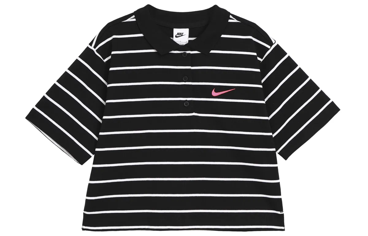 Nike Sports Life Collection Sportswear Polo Shirt Women's Black