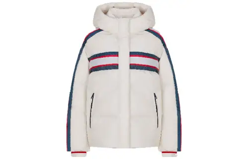 DIOR Puffer Jacket Women's White